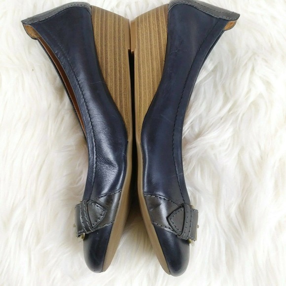 Lucky Brand Leather Colorblock Ballet Flats Fiona - Picture 4 of 8